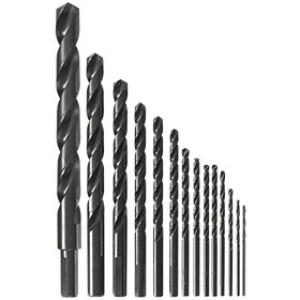 BOSCH BL14 14PC BLACK OXIDE SPLIT INDUSTRIAL POINT DRILL BIT SET