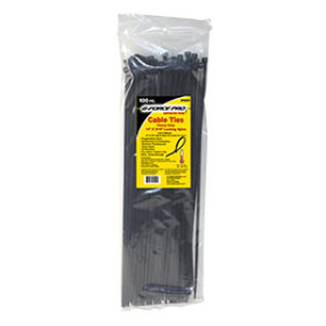 G-FORCE 25209 100 PK 15" NYLON BLACK CABLE TIES