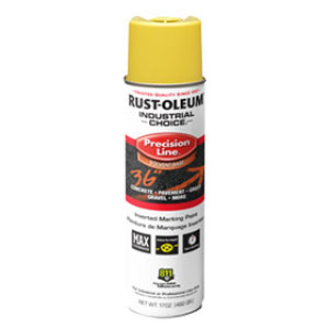 RUST-OLEUM 203025V 17 OZ HI VIS YELLOW INVERTED MARKING SPRAY PAINT