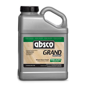 ABSCO 99201 GRAND NXTGEN OIL N H2O WOOD FLOOR FINISH SEMI GLOSS - 1 GAL