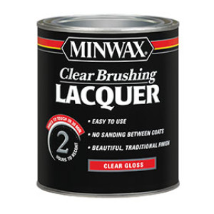 MINWAX 155000000 GLOSS CLEAR BRUSHING LACQUER