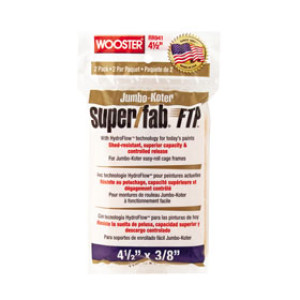 WOOSTER JUMBO-KOTER SUPER/FAB FTP RR941 4-1/2" X 3/8" KNIT ROLLER COVER 2-PACK