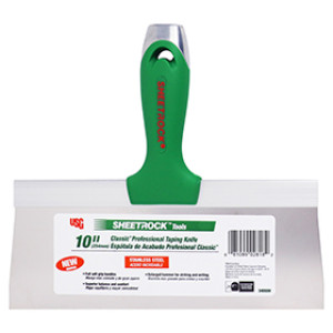 USG 340604 10" CLASSIC STAINLESS STEEL FINISHING KNIFE