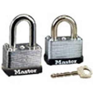 MASTER LOCK 22D WIDE WARDED PADLOCK 1-1/2" STEEL