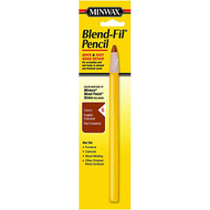 MINWAX SPECIALTIES 110066666 #6 BLEND-FIL PENCIL - CHERRY ENG - RED CHESTNUT