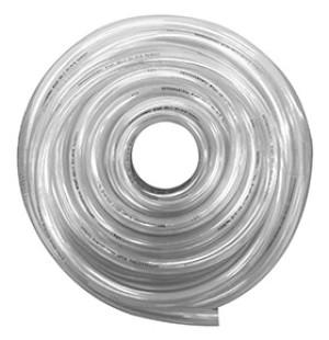 PLUMB PAK PP7904 VINYL TUBING CLEAR 55 PSI 1/4" ID X 3/8" OD 100'