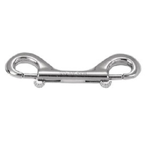 CAMPBELL T7615312 #163Z 4-5/8" DOUBLE END BOLT SNAP NICKEL PLATED