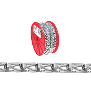 CAMPBELL T0723727N #35 SASH CHAIN ZINC PLATED 100' PER REEL LOW CARBON STEEL