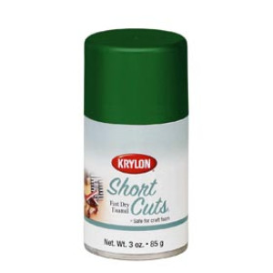 KRYLON KSCS046 3 OZ SHORT CUTS GLOSS LEAF GREEN HOBBY PAINT FAST DRY ENAMEL
