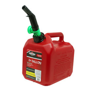 TPG PLASTICS 84023SL BRIGGS & STRATTON 2 GALLON SMART-FILL WITH FMD GAS CAN