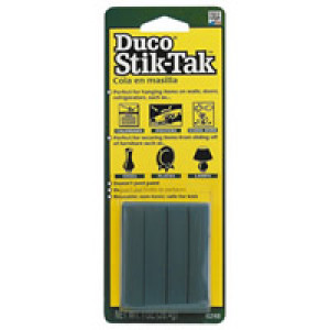 DEVCON 62485 DUCO 1 OZ STIK-TAK ADHESIVE PUTTY CARDED