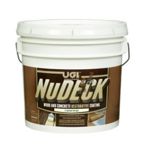 UGL NUDECK 17560 175 MEDIUM BASE WOOD AND CONCRETE RESTORATIVE COATING