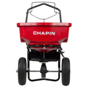 CHAPIN MFG 8200A 80 LB RESIDENTIAL TURF SPREADER 12" PNEUMATIC TIRES U-HANDLE