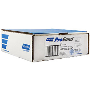 NORTON PROSAND 68327 5" P100C UVH HOOK & LOOP JOB PACK SANDING DISCS 50-PACK