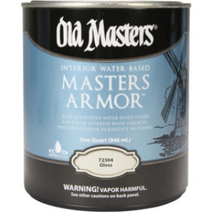 OLD MASTERS 72304 MASTER ARMOR GLOSS ACRYLIC FINISH LOW ODOR