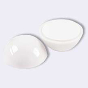 SHEPHERD 9573 CLEAR SOFT VINYL CUSHION DOOR STOP - SELF ADHESIVE