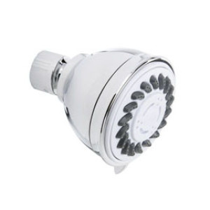 PLUMB PAK K704CP SHOWER HEAD 3 FUNCTION 1.8 GPM CHROME FINISH