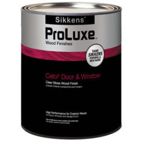 PROLUXE SIKKENS 366076 DOOR & WINDOW MAHOGANY SATIN FINISH SIK48045