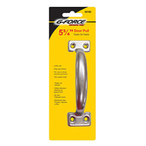 G-FORCE 43153 5-3/4" STEEL ZINC PLATED DOOR PULL CARDED
