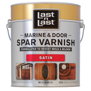 ABSOLUTE LAST N LAST 94101 SATIN MARINE AND DOOR SPAR VARNISH 275 VOC