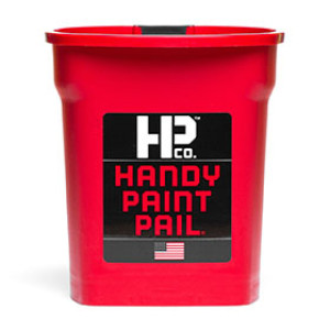 BERCOM 2500 HANDY PAINT PAIL WITH MAGNETIC BRUSH HOLDER ADJUSTABLE HAND STRAP