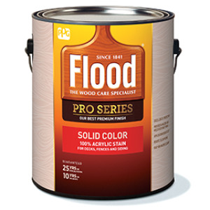 FLOOD FLD820-01 376540 PRO SERIES SOLID COLOR WHITE / PASTEL BASE 100 VOC