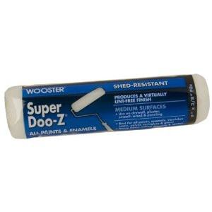 WOOSTER SUPER DOO-Z R205-9 9" X 3/8" WHITE WOVEN PAINT ROLLER COVER