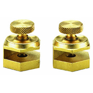 GENERAL TOOLS 803 24009 BRASS PLATED STEEL STAIR GAGE SET (2)