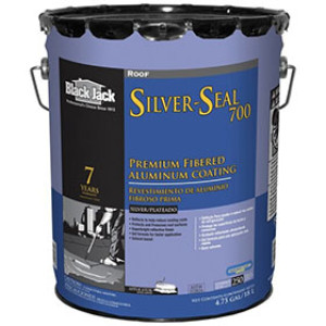 BLACK JACK 5175-A-30 SILVER-SEAL 300 FIBERED ALUMINUM REFLECTIVE ROOF COATING