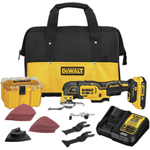 DEWALT DCS356D1 20V MAX XR OSCILLATING MULTI-TOOL KIT CORDLESS 2.0AH BATTERY