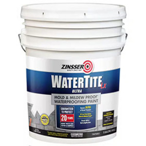 ZINSSER WATERTITE LX 270269 LATEX BASE MOLD & MILDEW WATERPROOFING LOW VOC