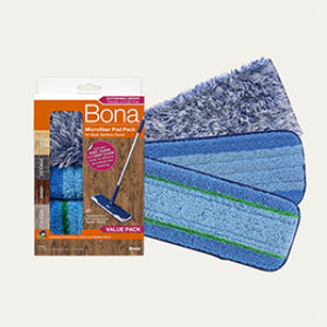 BONA AX0003496 MICROFIBER CLEANING PAD 3 PACK