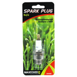 MAXPOWER 334053 SPARK PLUG FOR LAWNMOWER REPLACES CHAMPION J19LM