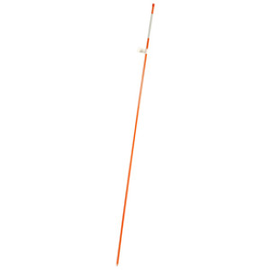 P-T 848638 DRIVEWAY MARKER 42" ORANGE FIBERGLASS FLEXIBLE REFLECTIVE ROD