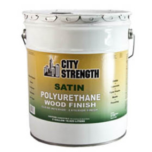 CITY STRENGTH SATIN 350 VOC POLYURETHANE