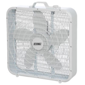 MR BRANDS 01284 EZ-CHILL 20" WHITE BOX FAN