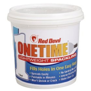 RED DEVIL ONETIME LIGHTWEIGHT SPACKLING COMPOUND