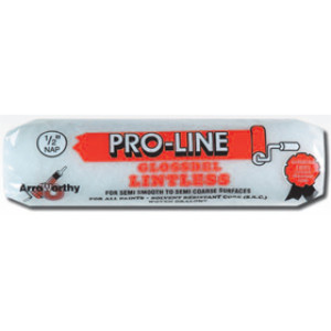 ARROWORTHY 4FGL6 4" X 3/4" PRO-LINE GLOSSDEL WHITE LINTLESS ROLLER COVER
