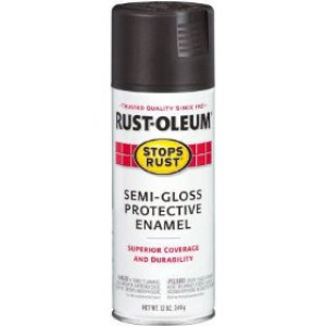 RUST-OLEUM STOPS RUST 7784830 12 OZ GLOSS PROTECTIVE ENAMEL CHARCOAL GRAY