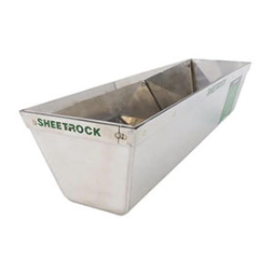 USG 340403 14" MATRIX STAINLESS STEEL MUD PAN W/REINFORCED BAND