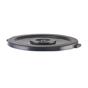 G-FORCE 44 GAL GRAY ROUND WASTE CONTAINER LID