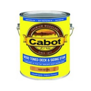 CABOT 19200.007 NATURAL WOOD TONED DECK & SIDING STAIN VOC OIL MODIFIED