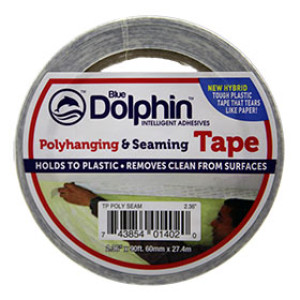 BLUE DOLPHIN TP POLY SEAM 2.36" X 90' POLY HANGING & SEAMING TAPE