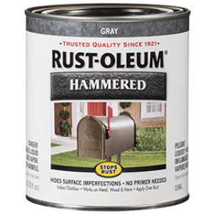 RUST-OLEUM HAMMERED 7214502 METAL FINISH GRAY