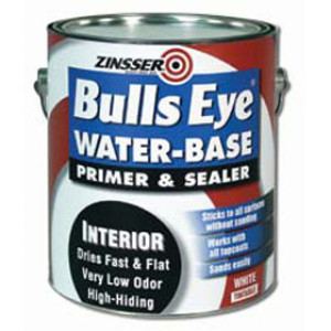 ZINSSER BULLS EYE 02025 1-2-3 WATER-BASE INT/EXT PRIMER/SEALER STAIN BLOCKER