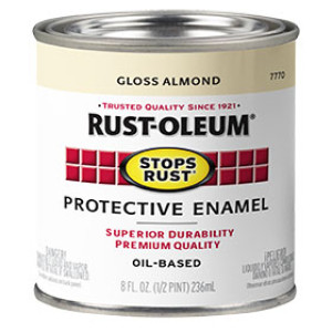 RUST-OLEUM STOPS RUST 7770730 GLOSS PROTECTIVE ENAMEL ALMOND