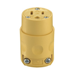 LEVITON 000-515CV-000 15A-125V GROUNDING CONNECTOR YELLOW