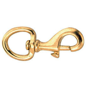 CAMPBELL T7625114 #225B 3/4" SWIVELING ROUND EYE BOLT SNAP BRONZE