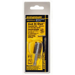 EAZYPOWER 88245 #10 2" ONE WAY SCREW & BOLT REMOVER/INSTALLER 1/4" HEX SHANK