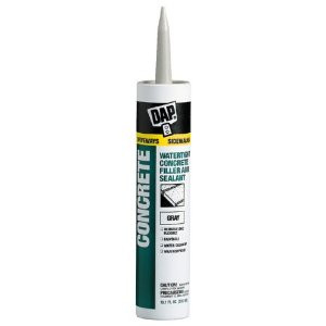 DAP 18021 10.1 OZ WATERTIGHT CONCRETE FILLER & SEALANT GRAY